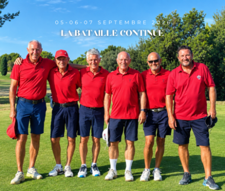 Équipe Seniors Messieurs du Golf de Massane lors du Championnat de Ligue par équipes 2026.