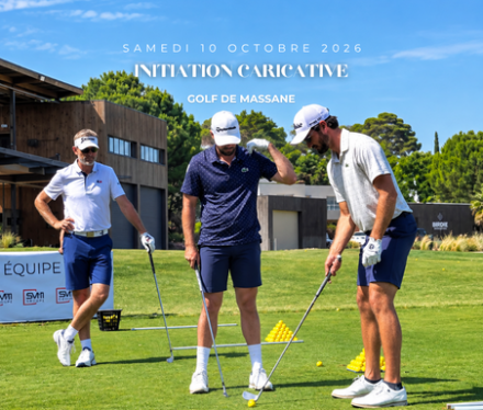 Initiation golf caritative au Golf de Massane au profit d’Espoir & Entraide