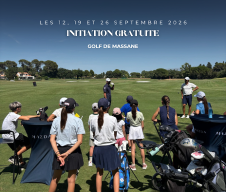 Initiation gratuite au golf lors de l’opération Tous au Golf au Golf de Massane