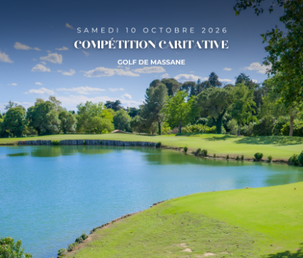 Compétition caritative CAP 34 en Scramble à 2 au Golf de Massane